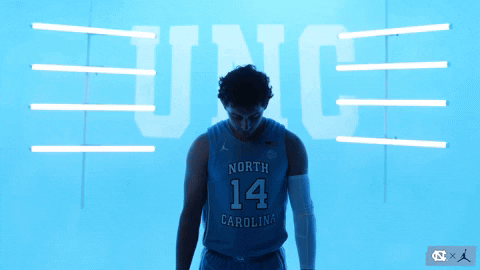 North Carolina Basketball GIF by UNC Tar Heels