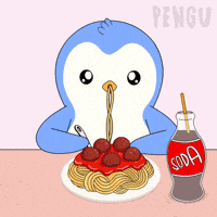 Hungry Bon Appetit GIF by Pudgy Penguins