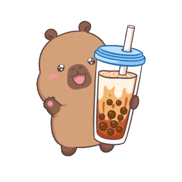 Happy Bubble Tea Sticker