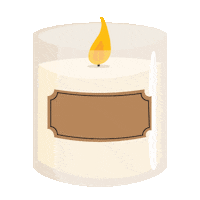 Candle Flame Sticker by Ralph Fields