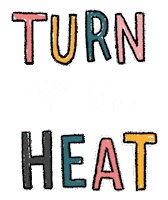 katiecadamatre hot cooking kitchen heat Sticker