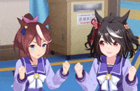 Uma Musume Pretty Derby Laughing GIF