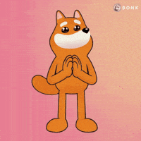 Tail Wagging Swaying GIF by BONK