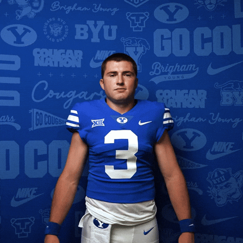 College Football Go Cougs GIF by BYU Cougars