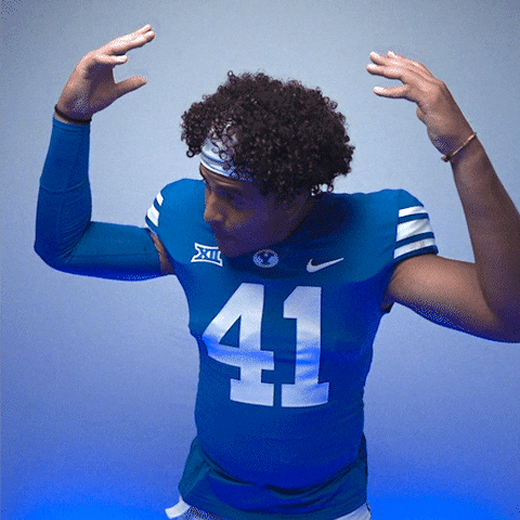 Byu Football Sport GIF by BYU Cougars