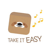 Takeiteasy Sticker