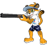 Cog Sticker by Comité Olímpico Guatemalteco