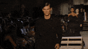 black suit nyfw 2015 GIF by Glamour