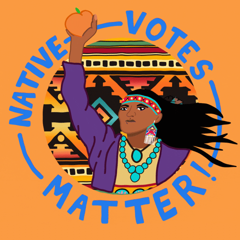 Native American Vote GIF by Creative Courage