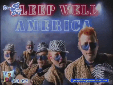 Dance Hello GIF by Your Pillow Guy
