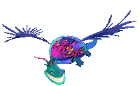Monster Fly Sticker by Benua School