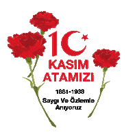 Mustafakemalataturk 10Kasım Sticker by Izmir University of Economics