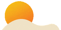 Sun Sunset Sticker by AEG Presents