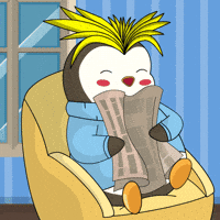 Happy Good News GIF by Pudgy Penguins