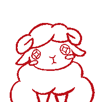 Sheep Sticker