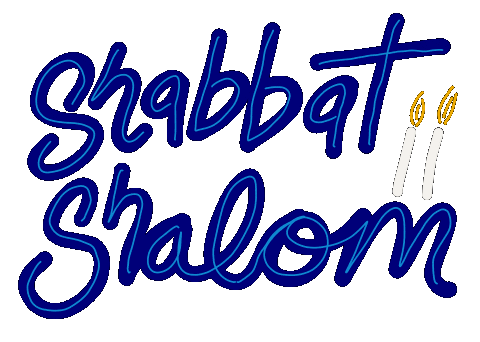 Shabbat Shalom Friday Sticker