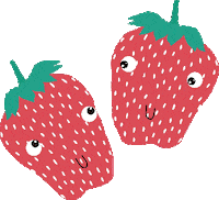 Happy Fruit Salad Sticker