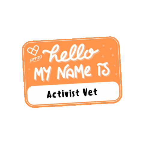 Activist Sticker by Happy Vet Project