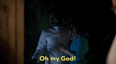 Oh My God Reaction GIF by CBS