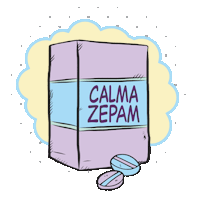 pills mentalhealth Sticker by ANA MARIA SAAD