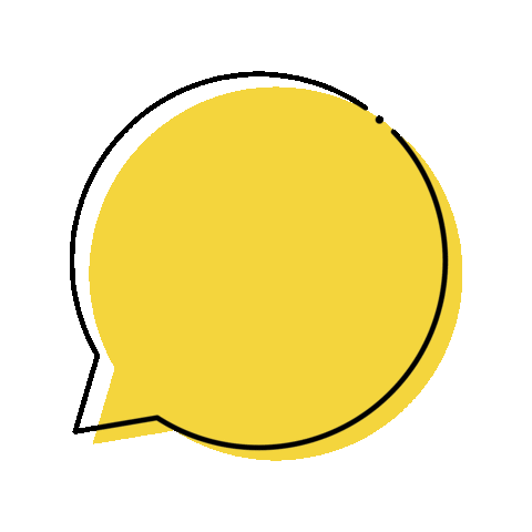 Bubble Speech Sticker by fireup.pro