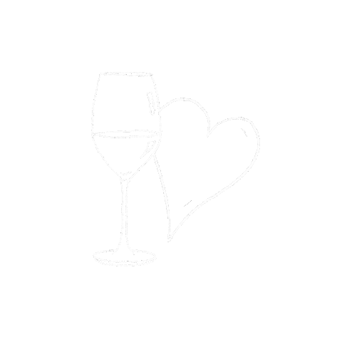 jomariedominiak love heart wine liebe Sticker