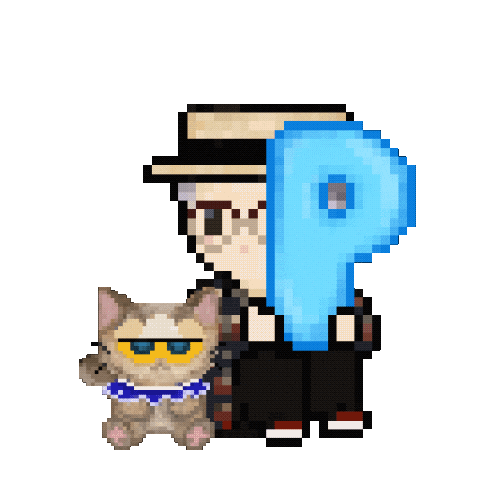 Happy Birthday Cat Sticker