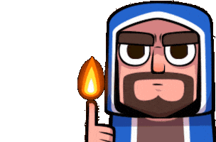 Clash Royale Wizard Sticker