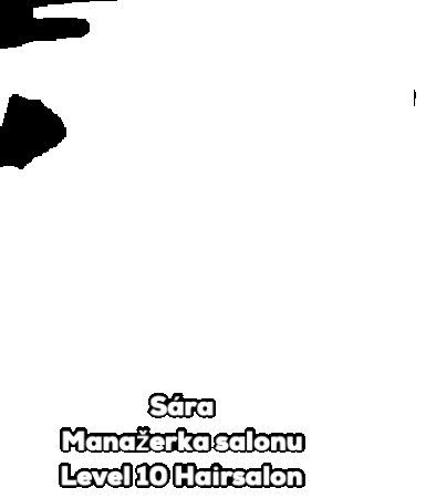 Sarah Sticker by Level10hairsalon