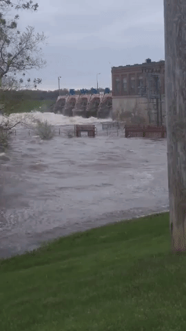 'Catastrophic Failures': Park Under Water in Michigan as Sanford Dam Overflows