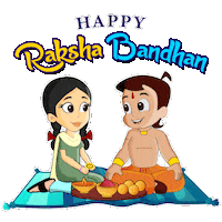 Raksha Bandhan Rakhi Sticker by Chhota Bheem