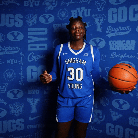 Byu Basketball GIF by BYU Cougars