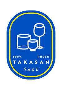 Japanese Sake Sticker by Takasan