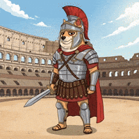 Standing Shiba Inu GIF by Doge Pound