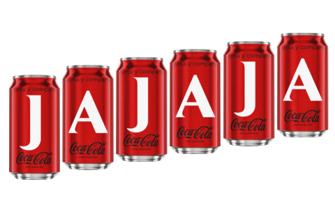 Happy Feliz Sticker by The Coca-Cola Company Ecuador