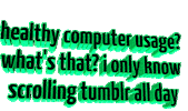 Green Sticker by AnimatedText
