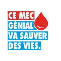 Don Du Sang Sticker by efs_dondesang