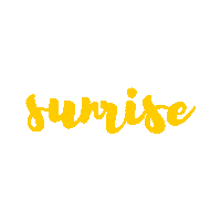 MaverickMitchell sun orange sunrise brush Sticker