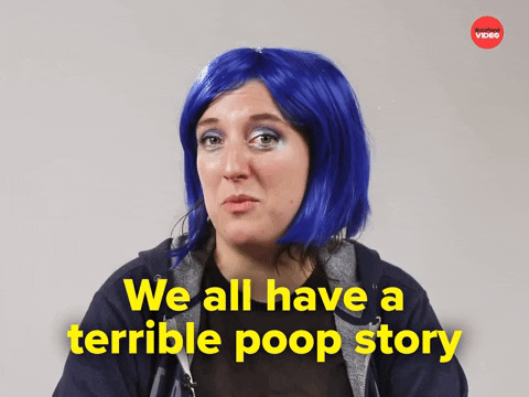 Poop GIF by BuzzFeed