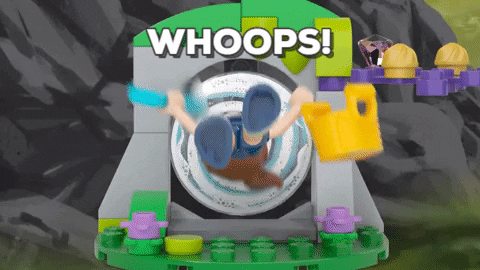 lego elves falling GIF by LEGO