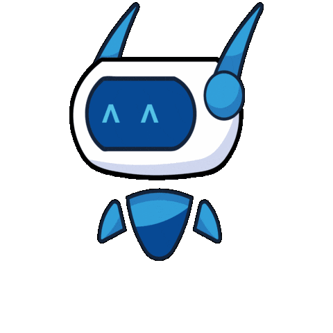 RedConectaIFS giphygifmaker happy red robot Sticker