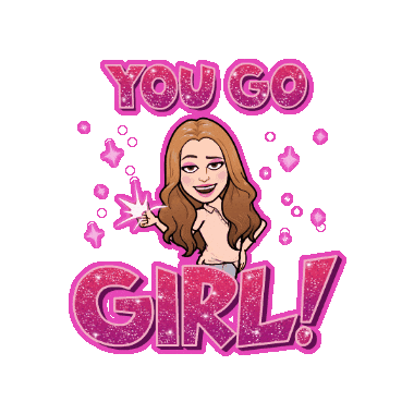 by_pattryflor girlpower linda meninas yougogirl Sticker
