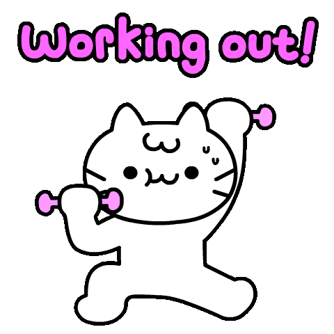 Go Work Out Sticker by Mikitti
