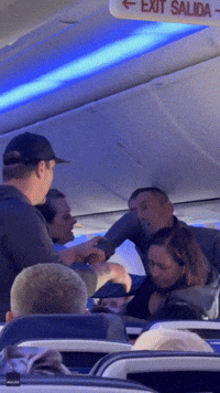 'Textbook Conflict Resolution': Passengers Help Calm Fist Fight on Plane