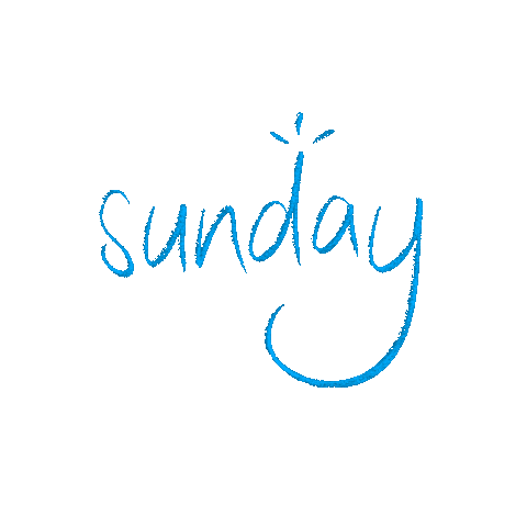 Slinkeee weekend sunday handwriting weekday Sticker