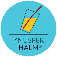 Knusperhalm vegan cocktail sustainable nachhaltig Sticker