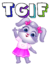 Excited Its Friday Sticker by Lucas and Friends by RV AppStudios