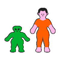 Confused Area 51 Sticker by thomashedger