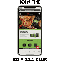 KDFP pizzaboy pizzaclub kdfp king david pizza Sticker