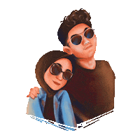 Couple Sticker